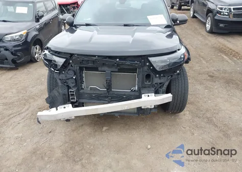 2021 Ford Explorer Police Interceptor из США, поврежденный, VIN 1FM5K8AB2MGA64869